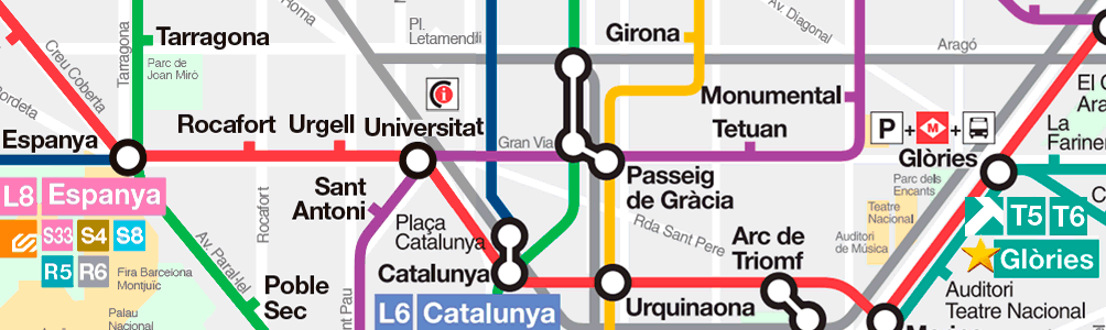 Barcelona mapa
